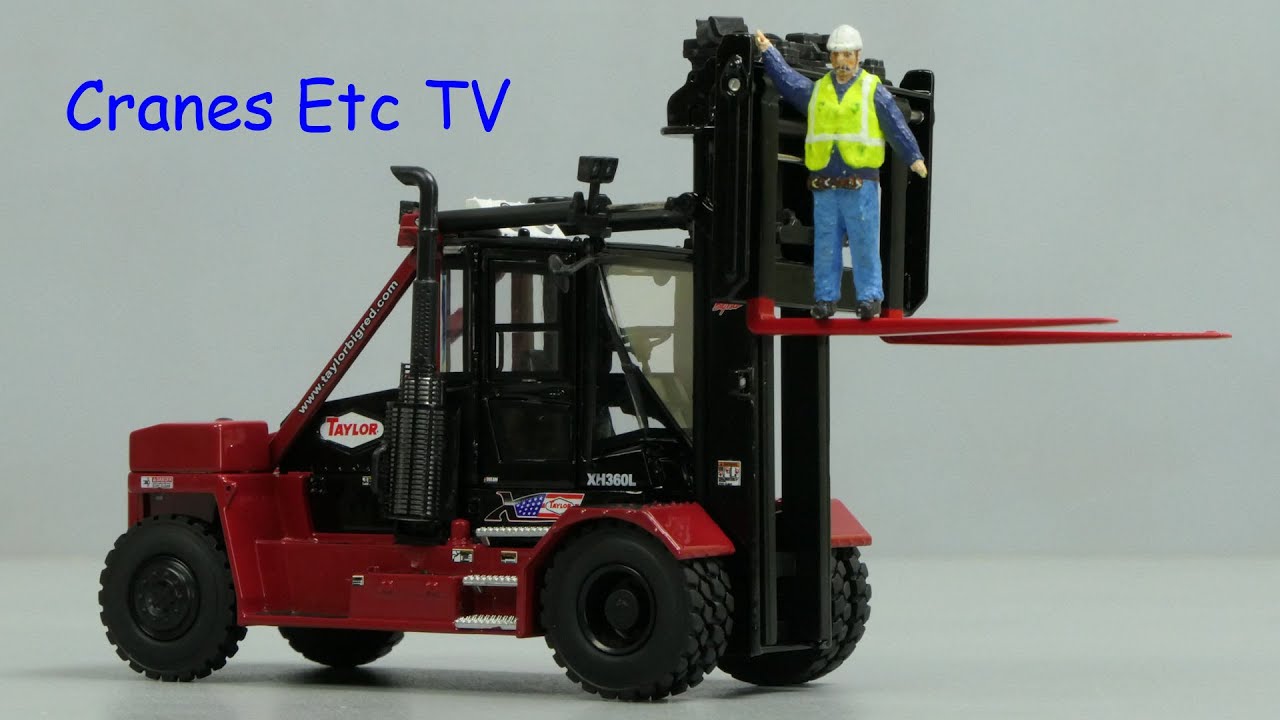Weiss Brothers Taylor XH-360L Heavy Duty Forklift by Cranes Etc TV