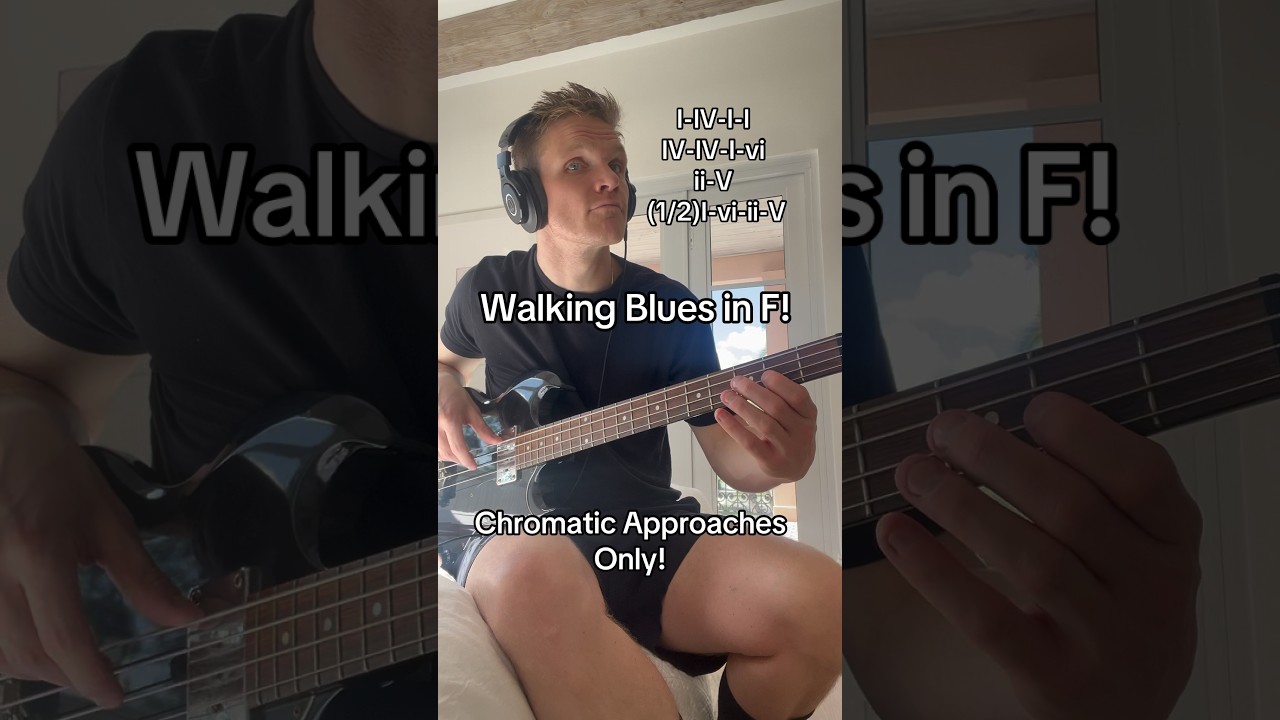 Walking Blues! CHROMATICS ONLY! 