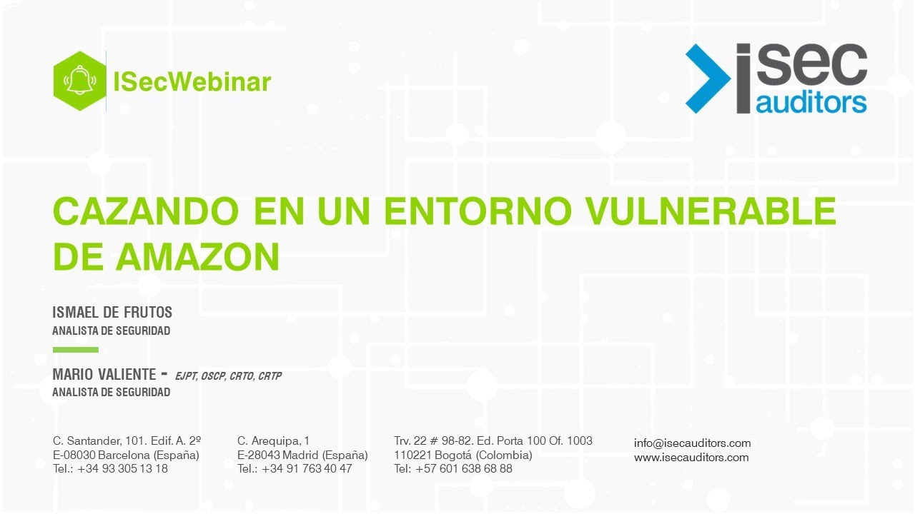 Cazando en un entorno vulnerable de Amazon