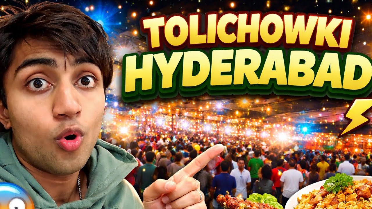 Exploring Tolichowki Hand🤯 | Crazy Streets, Local Life & Night Vibes Vlog