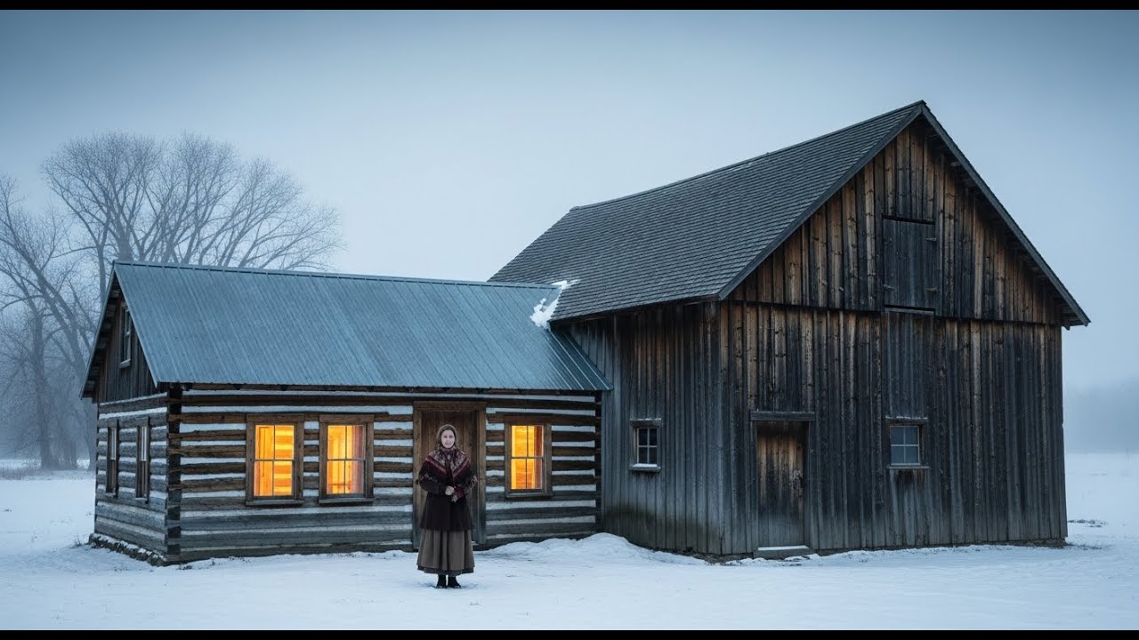 Mocked for Building Her Cabin onto the Barn — Then Winter Proved Them All Wrong