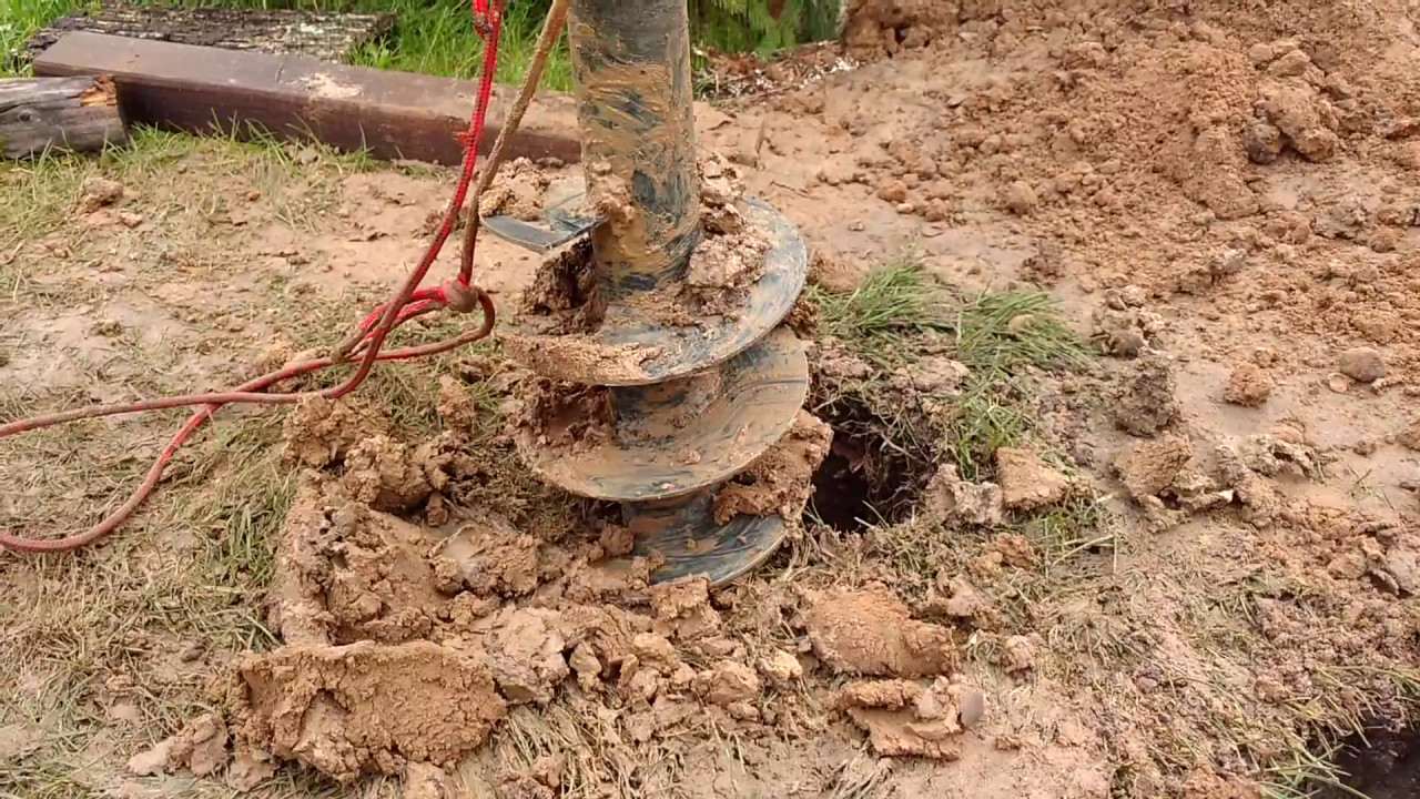 ręczne wiercenie studni / well drilling by hand