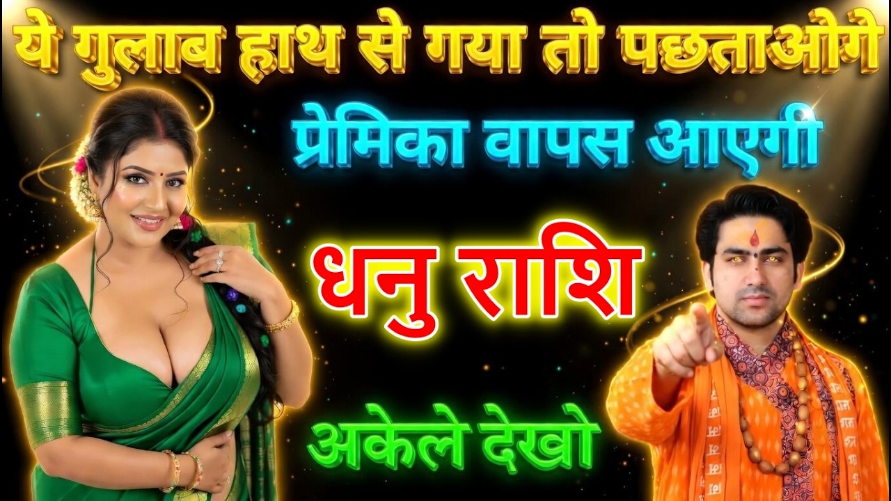 धनु राशि ये गुलाब हाथ से गया तो पछताओगे