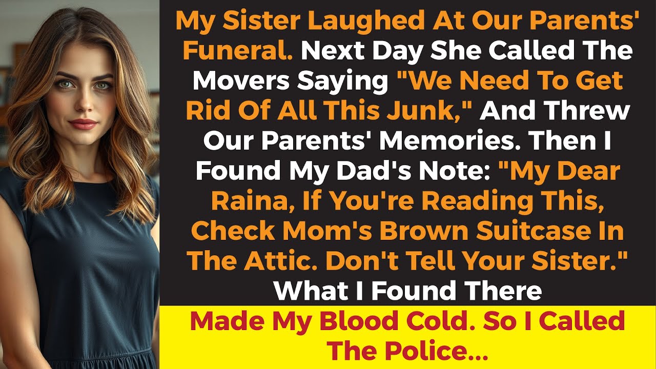 My Sister Laughed At Our Parents' Funeral And Threw Their Memories In The Trash. So I Acted...