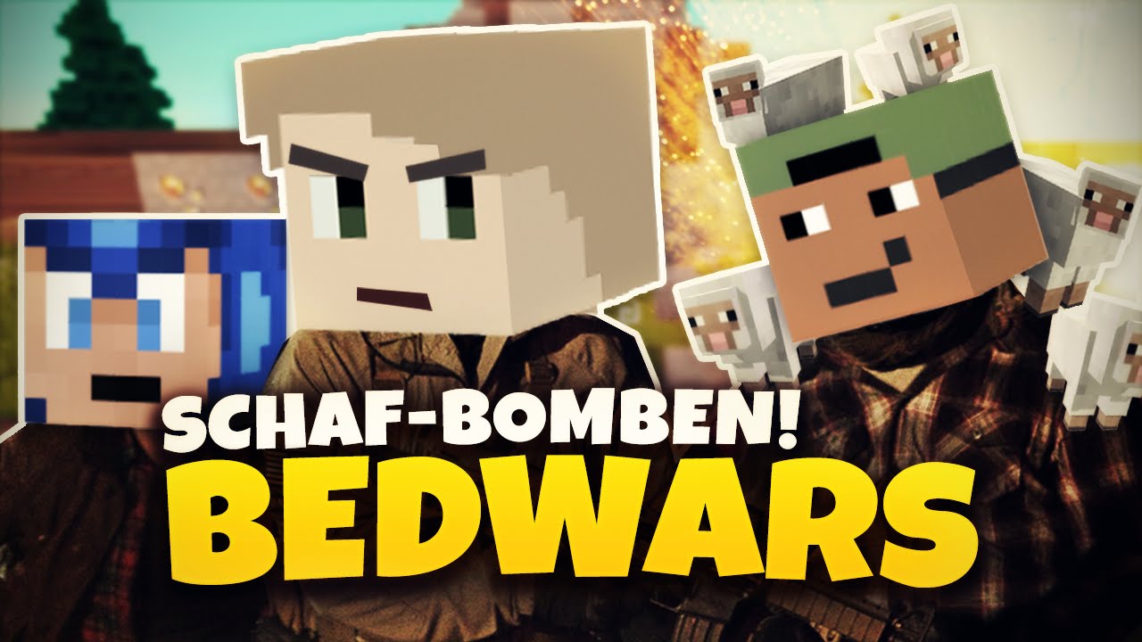 Max dreht durch! - ÜBERALL SCHAFE! ★ Minecraft: BEDWARS | Herr Bergmann