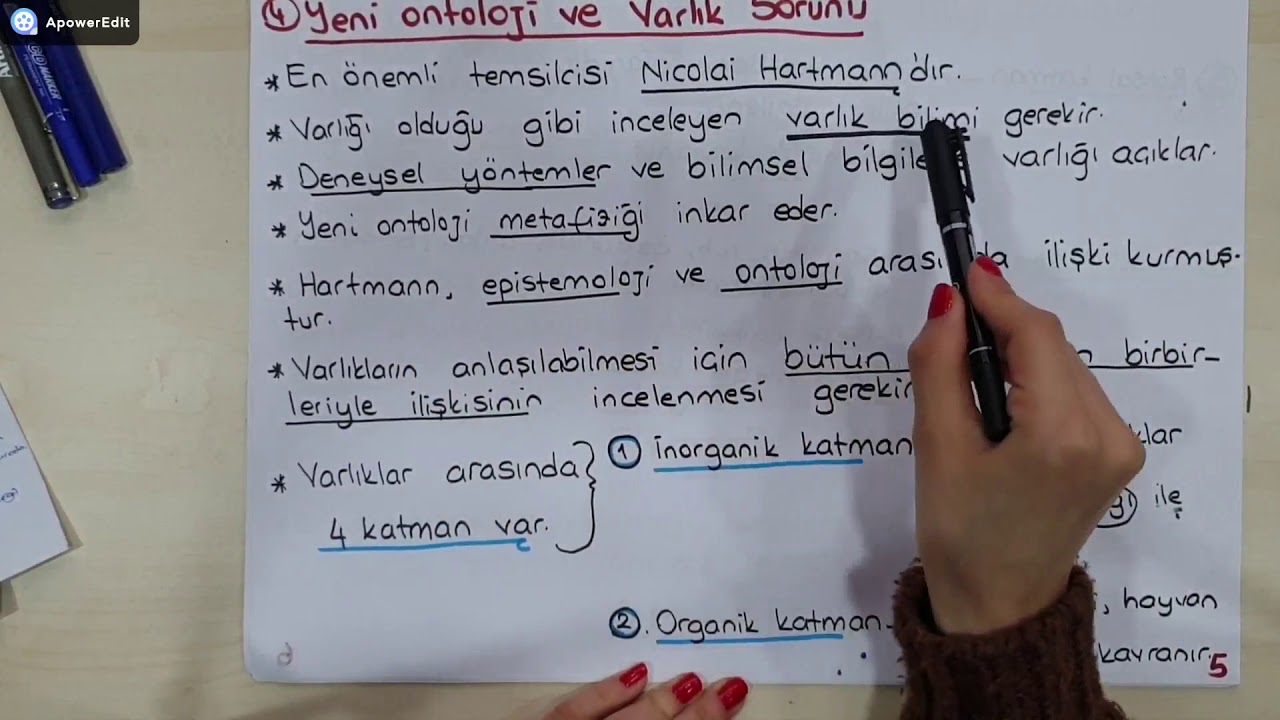 11.Sınıf, Felsefe, 20. Yy Felsefesi 2. Bölüm