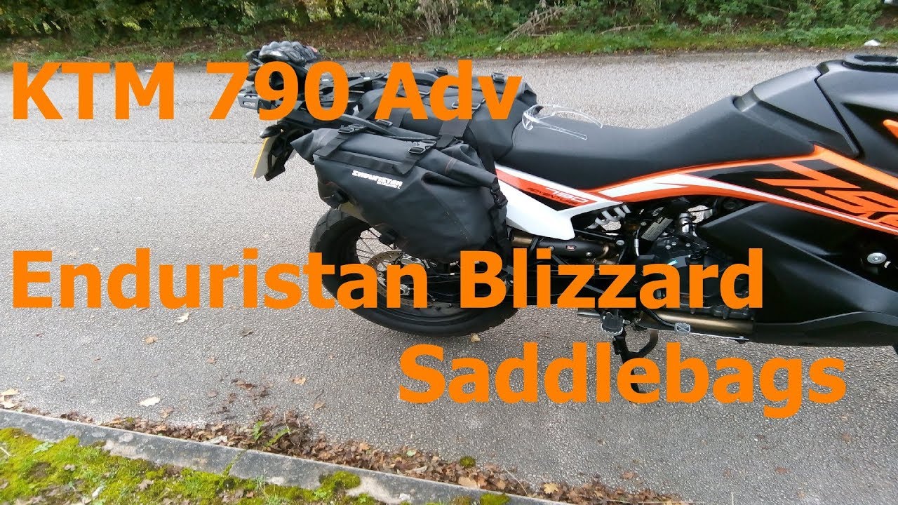 KTM 790 Adventure - Enduristan Blizzard Saddle Bags