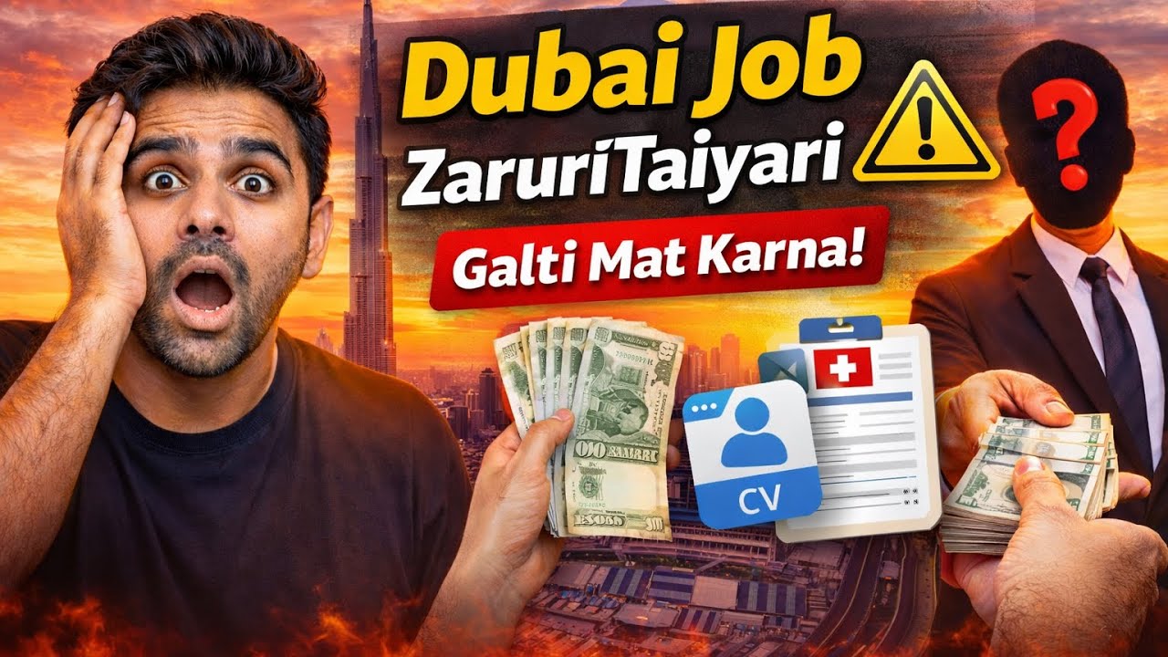 Dubai Job Ke Liye Ye Sab Zaruri Hai ⚠️ Galti Mat Karna!