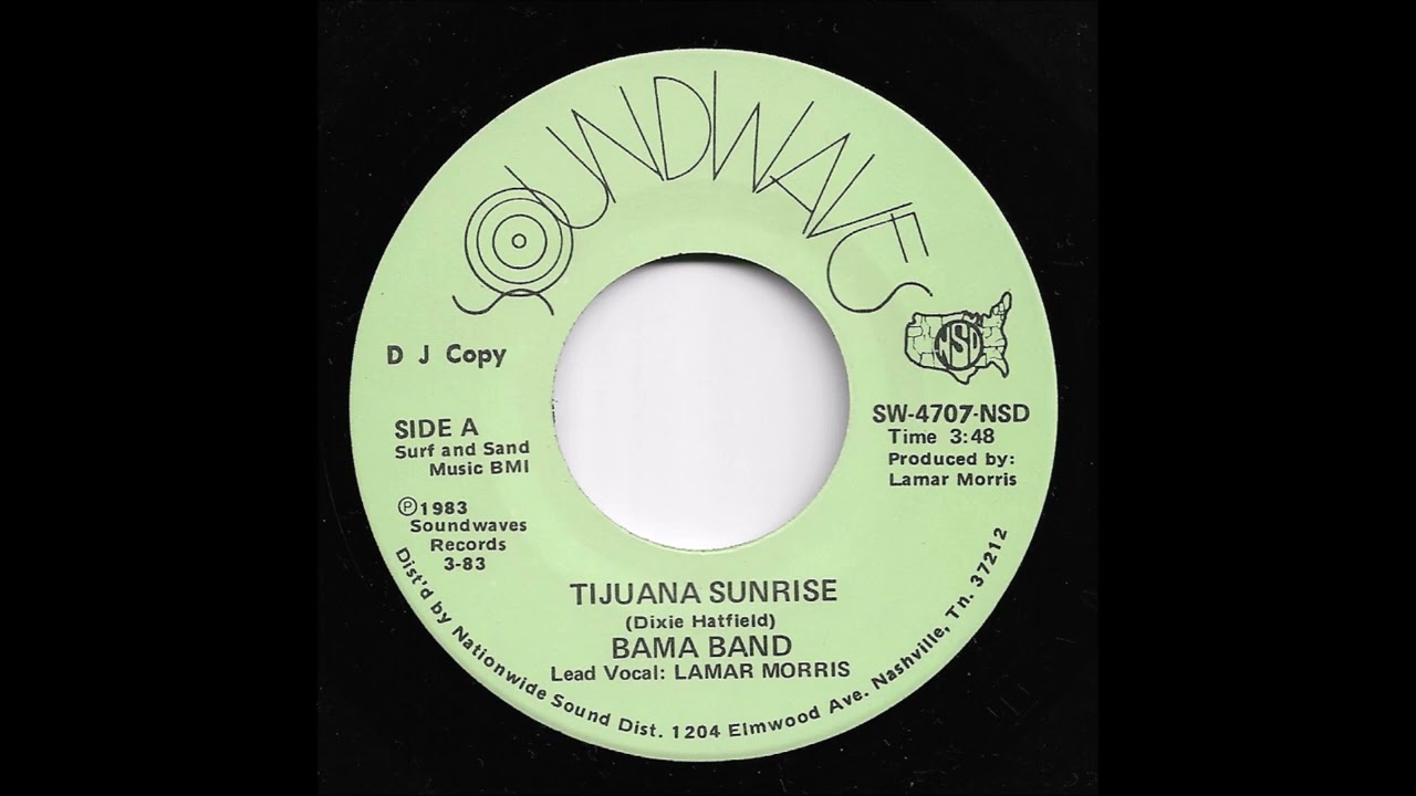 Bama Band vocal Lamar Morris - Tijuana Sunrise