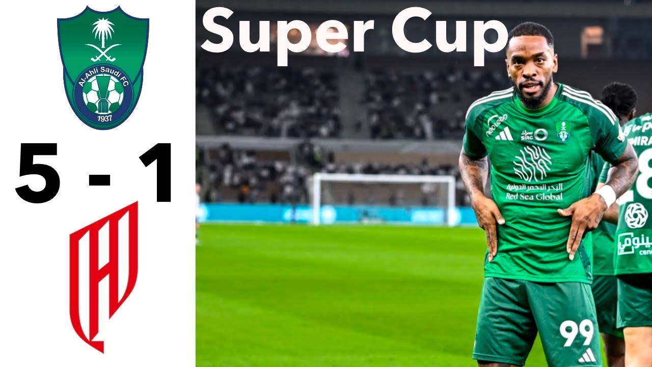 Al Ahli vs Al Qadisiyah 🔥 Saudi Super Cup Semifinal Match Highlights