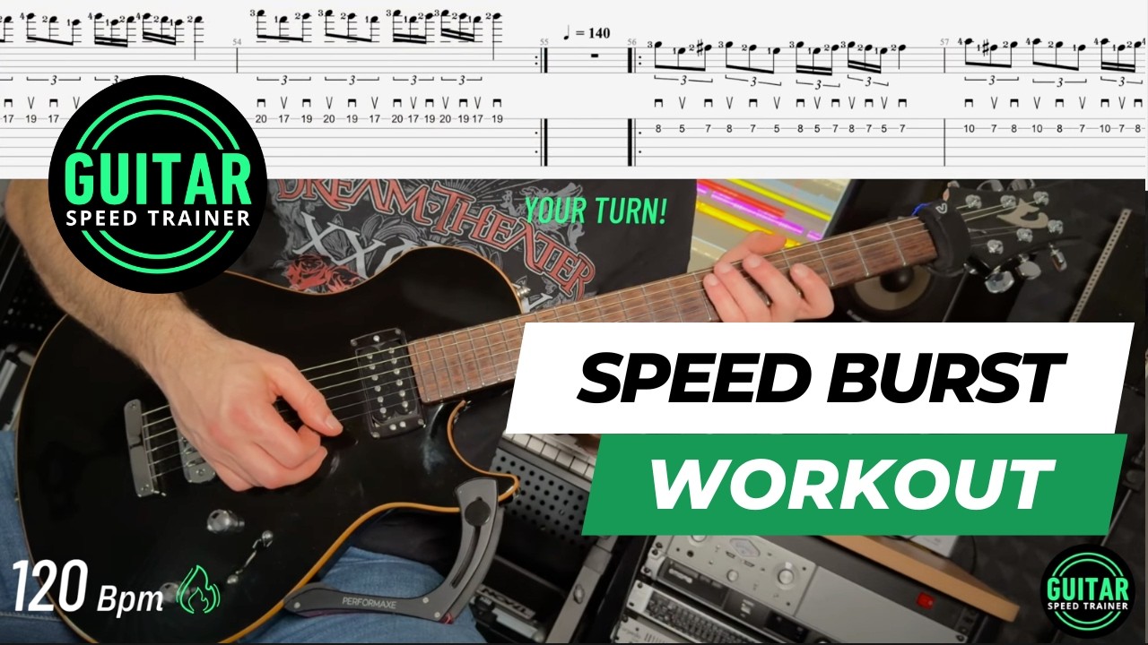 Speed Burst Workout &ndash; Build You Guitar Speed