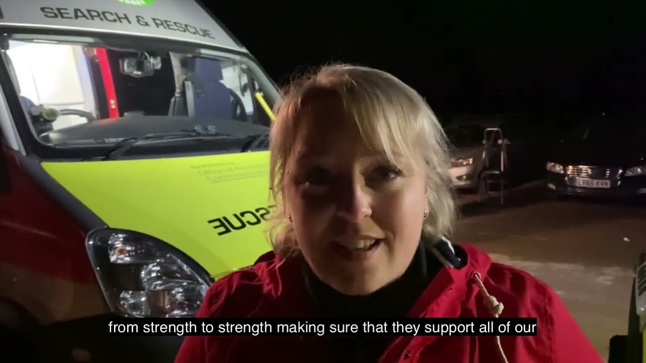 Commissioner praises Surrey Search and Rescue team after taking part in exercise