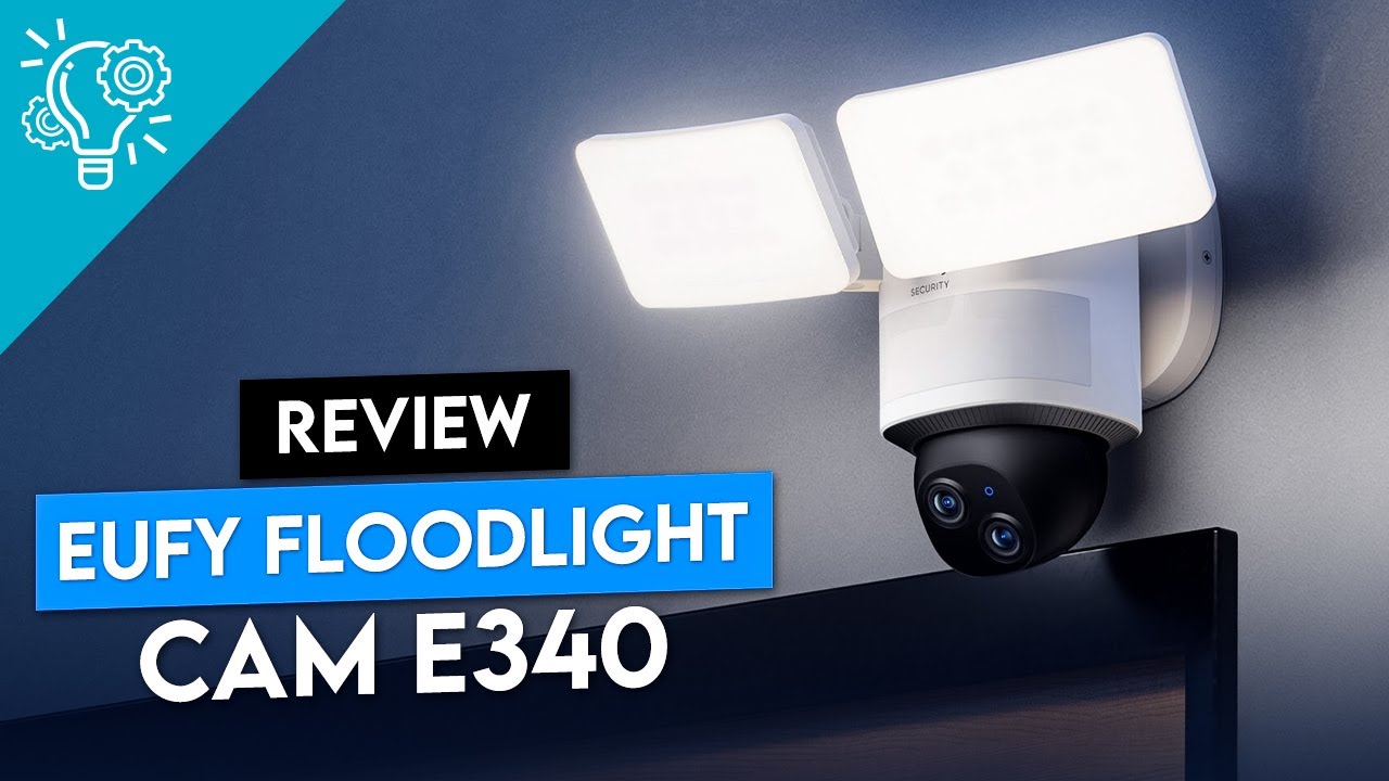 eufy Floodlight Cam E340 - Stay Secure All Day & Night