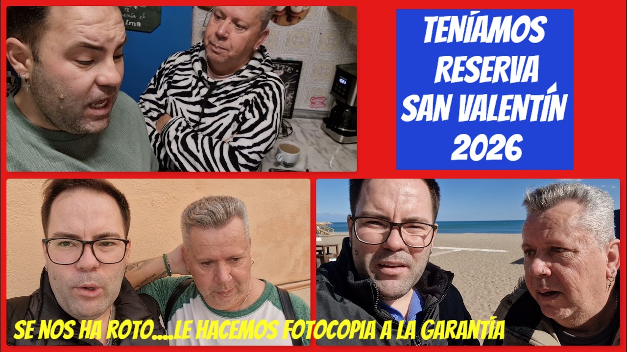 Se nos ha ROTO 😧 // Hacemos FOTOCOPIA A LA GARANTÍA 🤐 // Teníamos RESERVA....SAN VALENTÍN 2026 💖