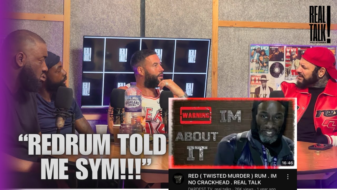 DARDEST TV GOES MAD ON REDRUM! “I saw him slippin in Brixton,I stuck him in the whip!”