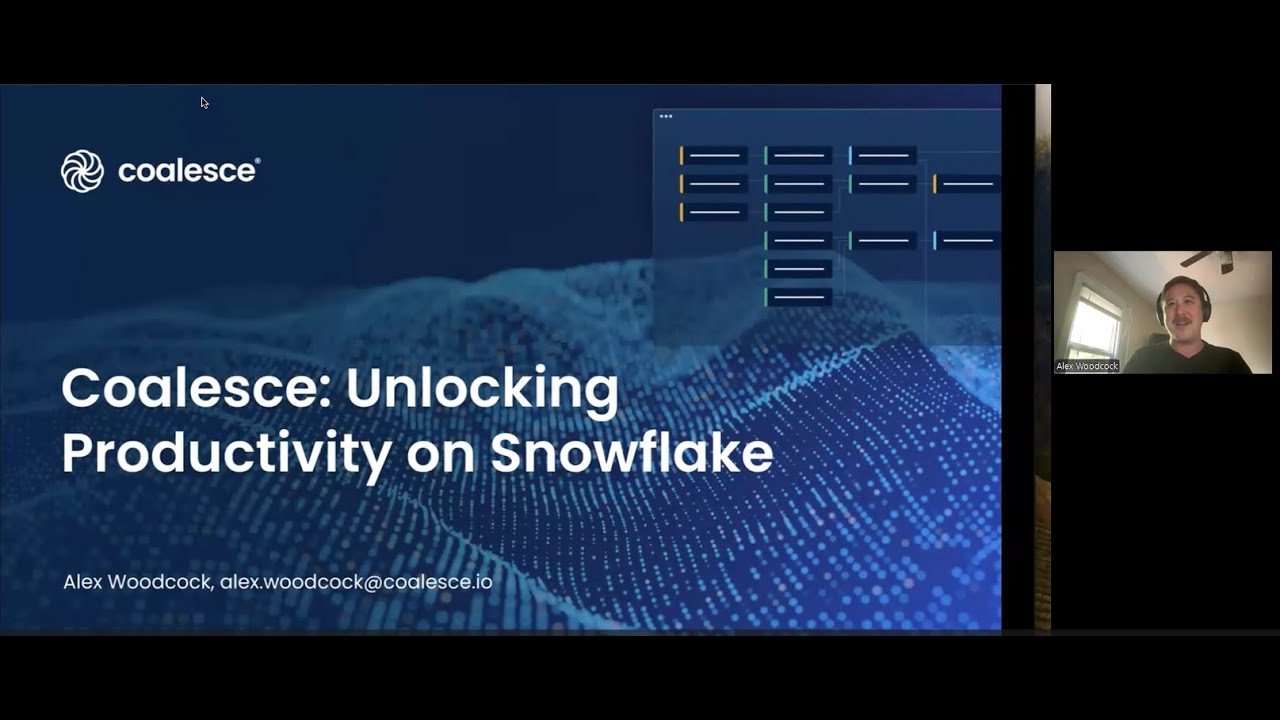Snowflake Partner Spotlight - Coalesce IO - ELT Transformations