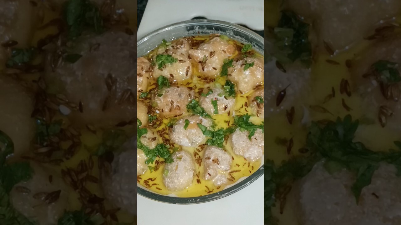 Dahi Phulki Recepie. #zoyakitchen ##delicious #tasty #homemade #dahiphulkirecipe #dahiphulki