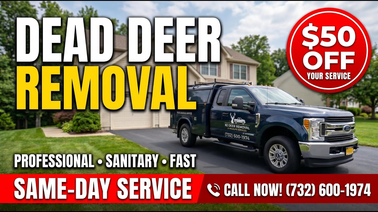 Your Backyard Dead Deer Problem &mdash; Solved Same Day