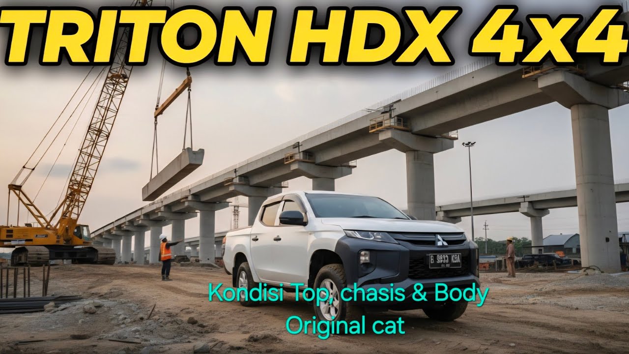 Triton HDX 4x4 kondisi SIAP KERJA (TERJUAL 15/2/2026)