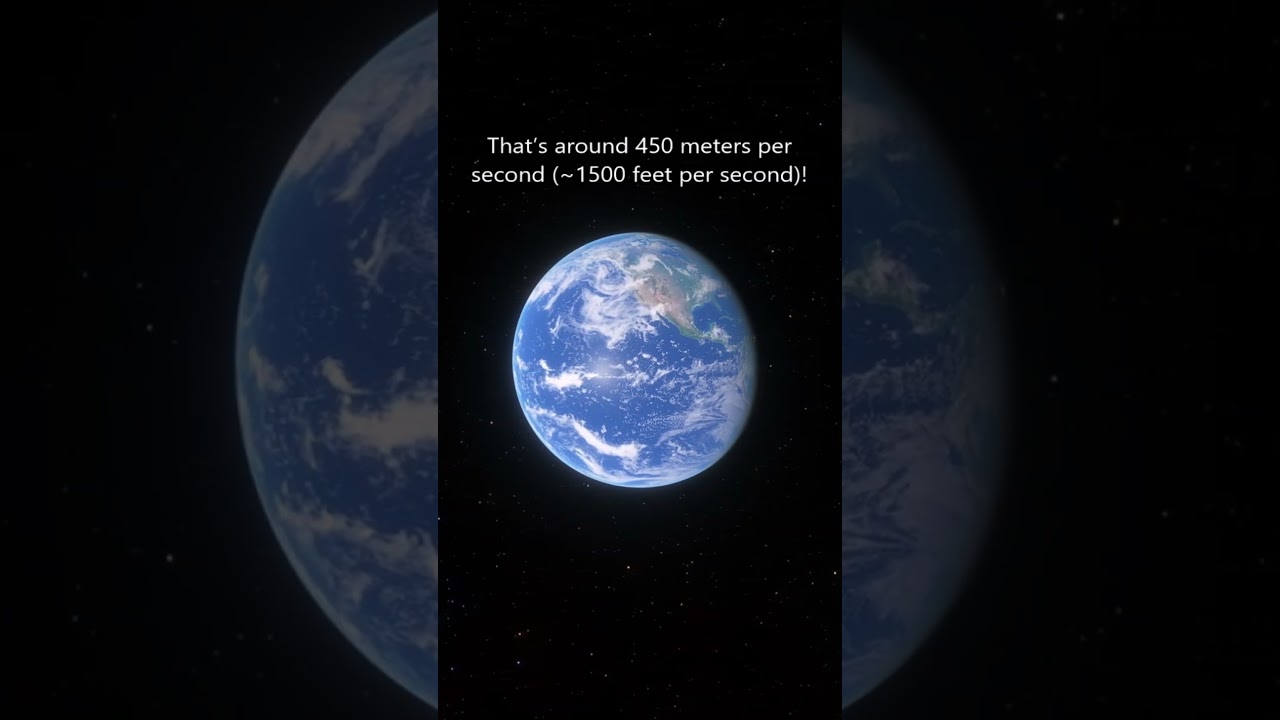 How Fast Is Earth Spinning?