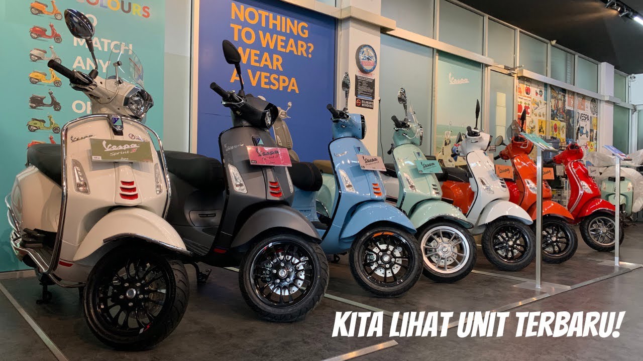 UPDATE STOCK DAN HARGA VESPA MATIC 2023!!! Vespa GTS baru ada??!!Saluyu Vespario Bandung