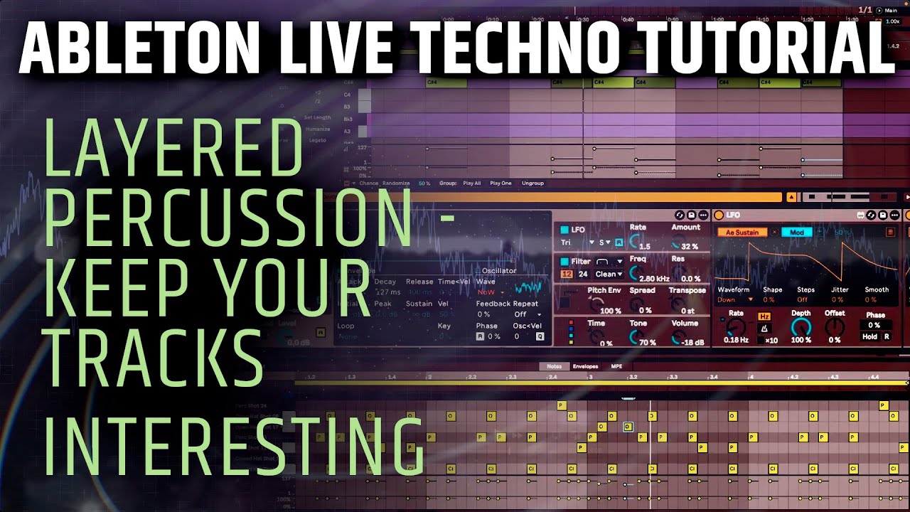 Raw Techno Production - Thick, Groovy Drums | Full Process, No Talking #technotutorial #rawtechno