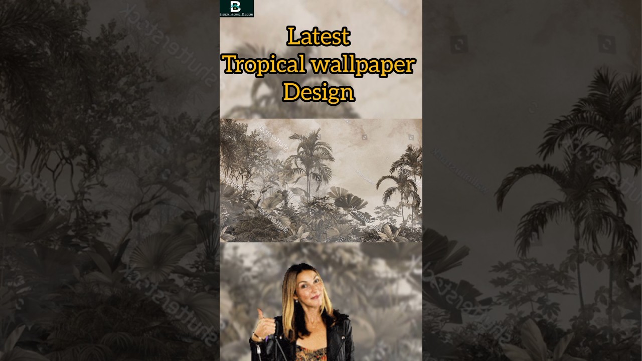 🌿 Dive into paradise with our latest Tropical Wallpaper Collection! 🌴 