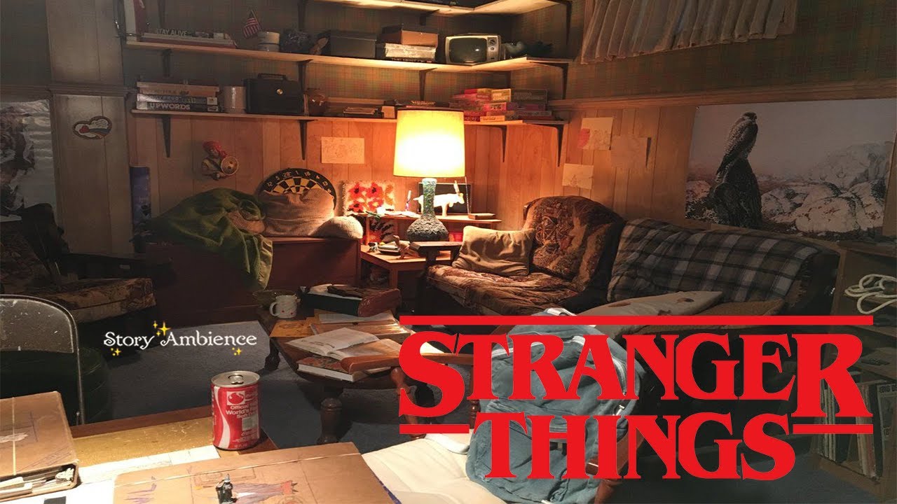 Stranger Things⭐🎆Mike's Basement Ambience ASMR
