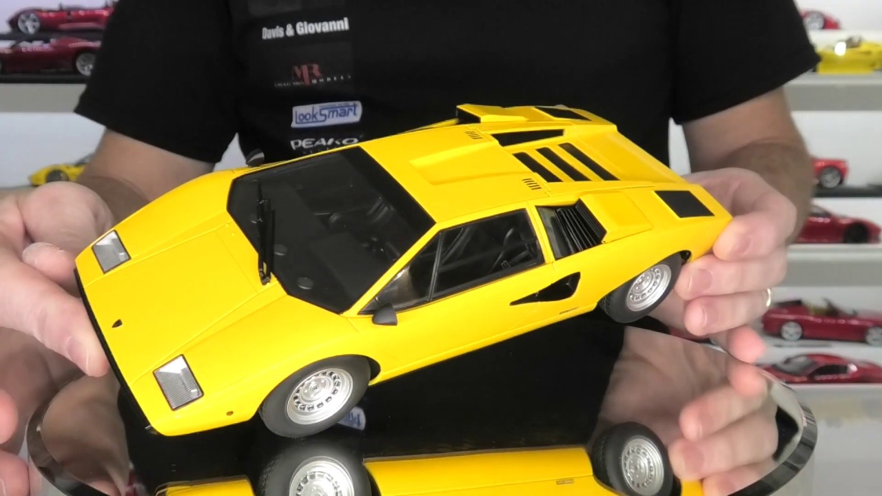 1/18 Lamborghini Countach LP400 by Kyosho / Ousia Models - Full Review