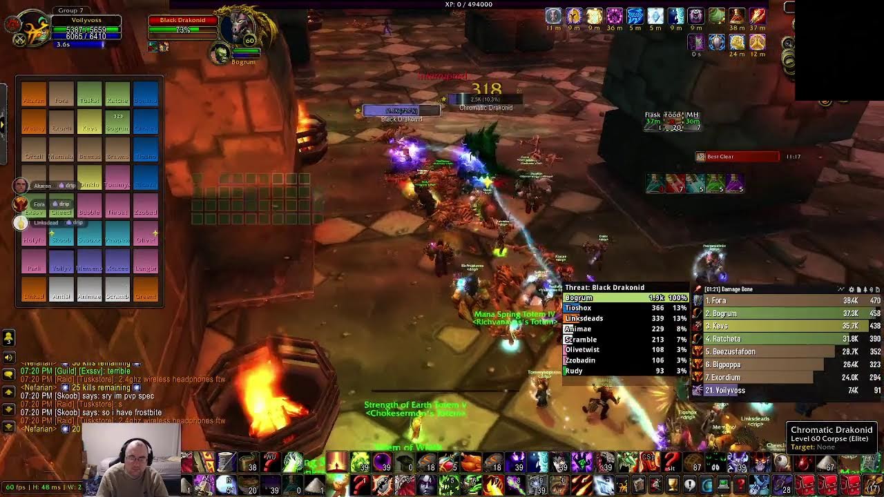 drip MC BWL Warlock prepatch 1/22