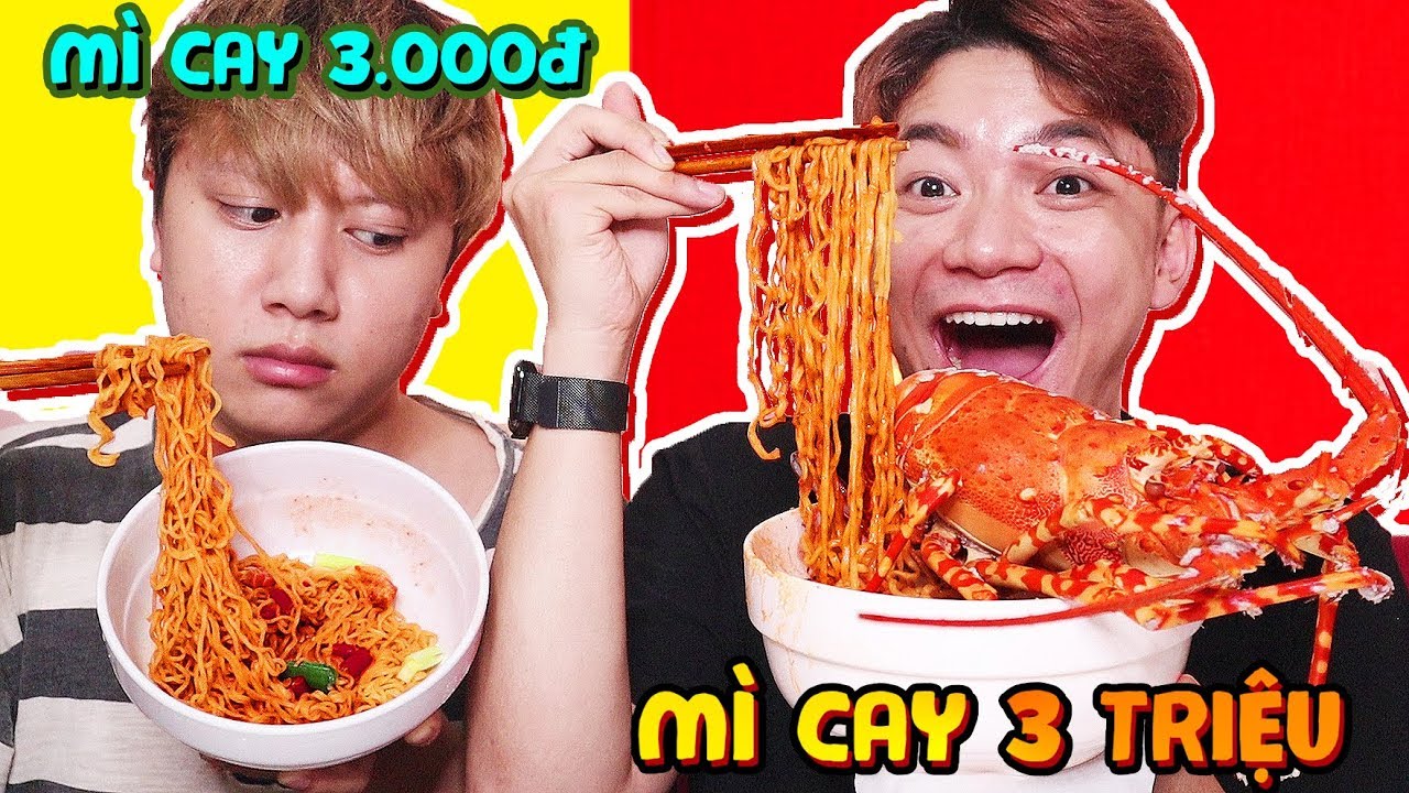 MÌ CAY NHÀ GIÀU VS MÌ CAY NGHÈO - Con Nhà Giàu Khác Con Nhà Nghèo Thế Nào??
