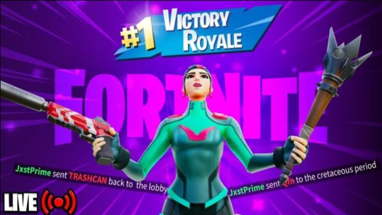 *LIVE* TRYING TO GET BETTER AT FORTNITE AGAIN!!