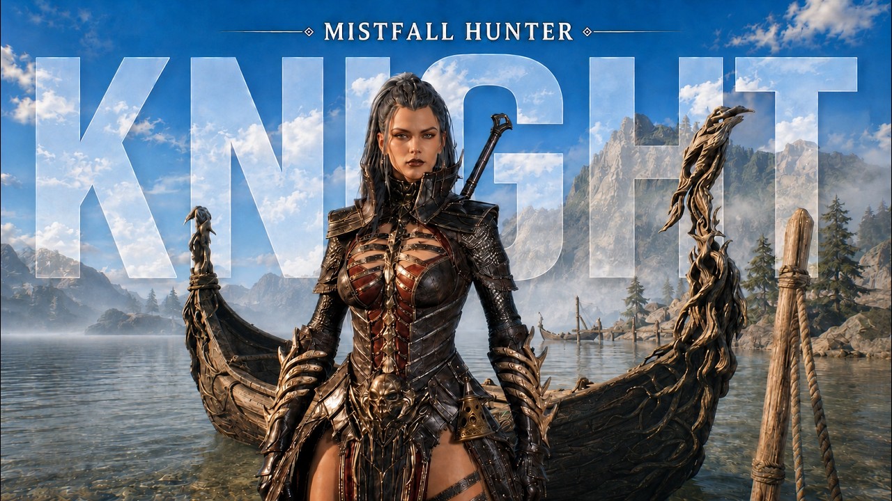 Mistfall Hunter: Гайд на Withered Knight с копьем за 10 минут