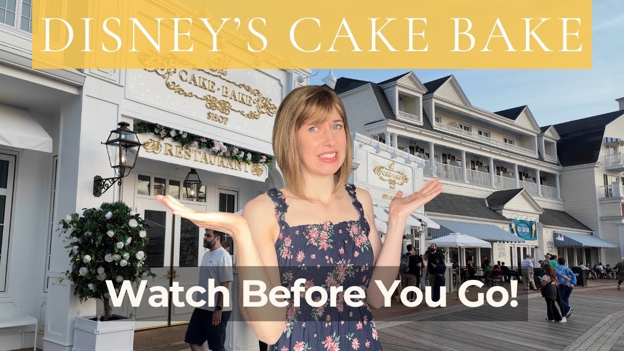 Disney’s Most Expensive Restaurant ✨ CAKE BAKE SHOP Disney's Boardwalk | Watch Before You Go [4K]
