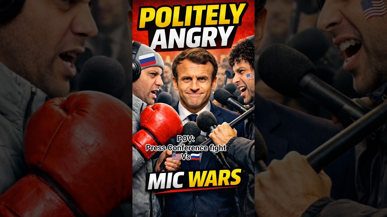 Macron vs The Mic Chaos 💀😭