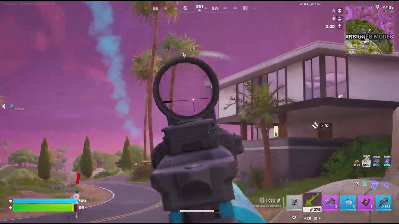Fornite Construcción sin construir porque no sé  nivel noob 2 XD