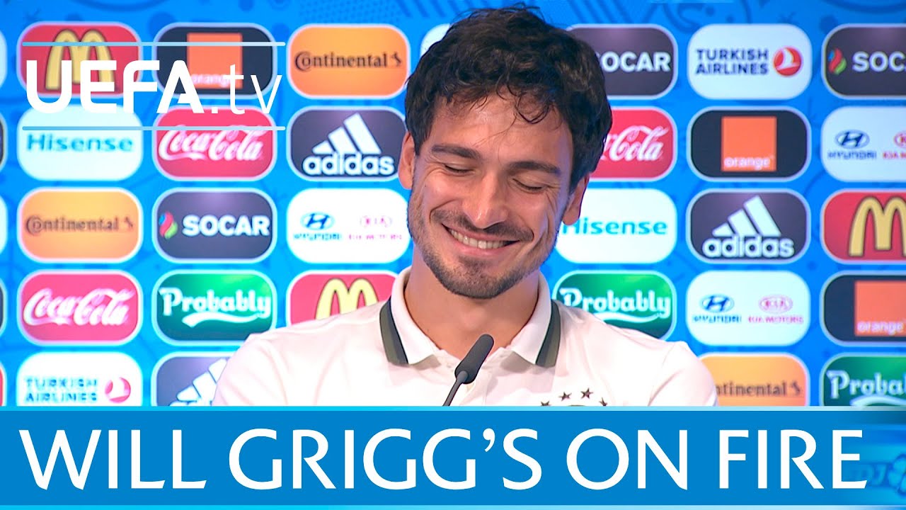 Will Grigg's on fire! Is Mats Hummels terrified?