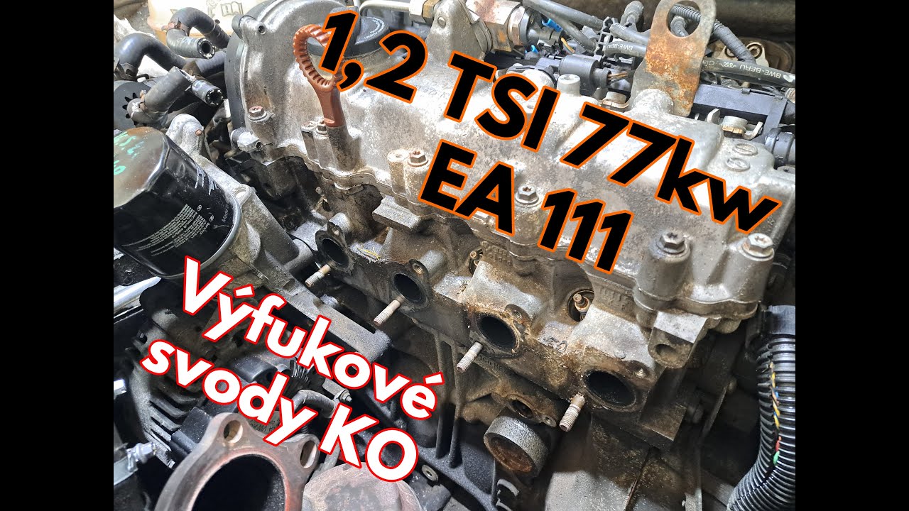 Škoda Fabia 2 1.2 tsi 77kw špatné svody výfuku