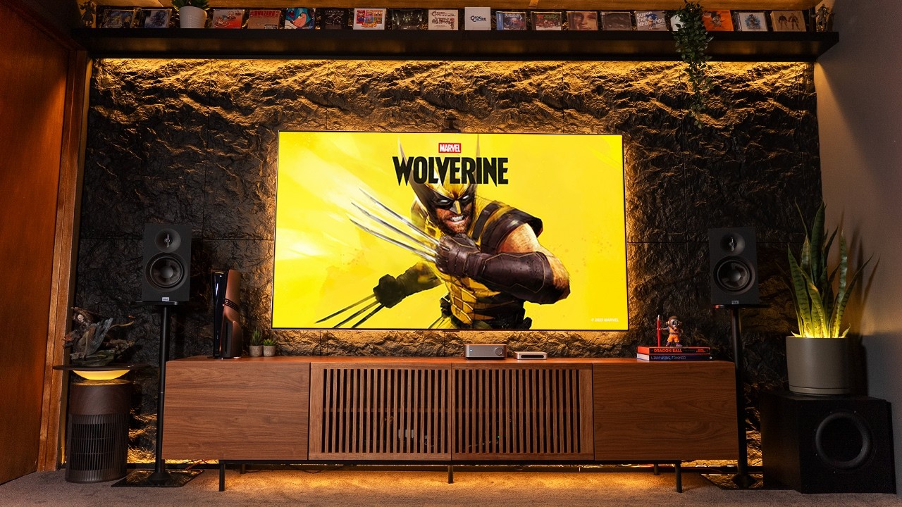 Building My Dream Gaming and Desk Setup In a CAVE?!
