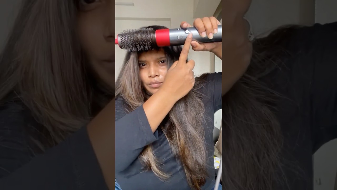 Dyson Airwrap blow dry tutorial 