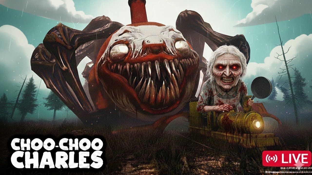 LIVE 🔴 Choo Choo Horror Train x Granny Escape | Non-Stop Screams!