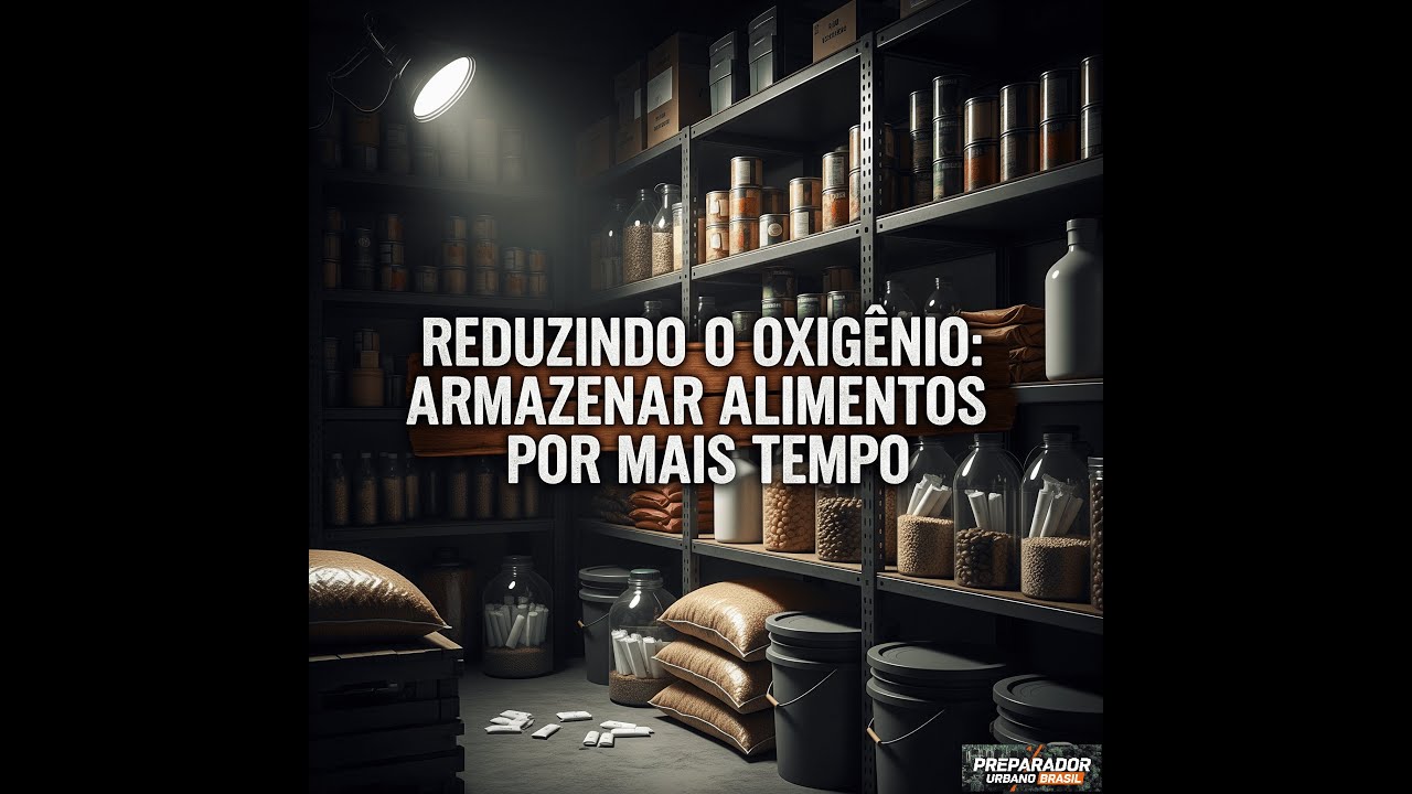 REDUZINDO O OXIGÊNIO: Armazenar Alimentos por Mais Tempo