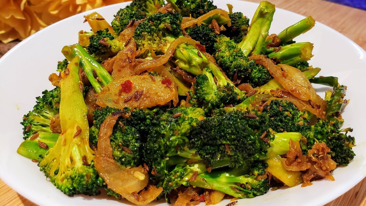 Simple &  Easy Spicy Stir-fry Garlic Butter Broccoli recipe | Side- Dish |