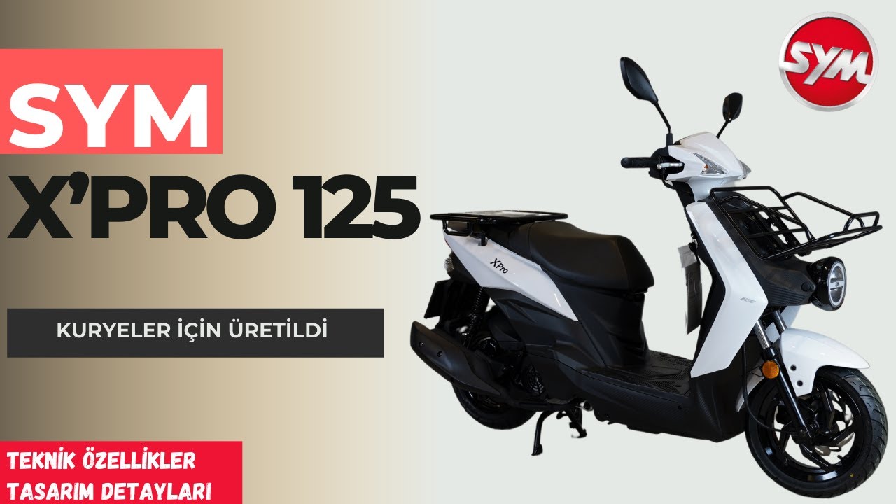 SYM X'PRO 125 I Teknik Özellikler Tasarım Detayları