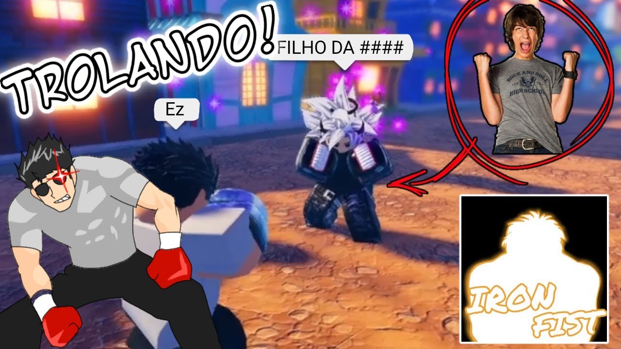 Trollando com o Estilo IRON FIST! UBG