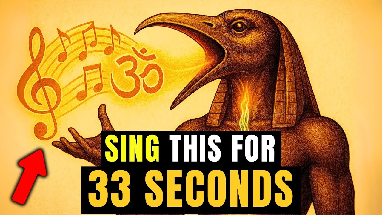 Thoth&rsquo;s MOST POWERFUL Secret: If You SING This Way, You Will INSTANTLY UNLOCK Your Healing Power