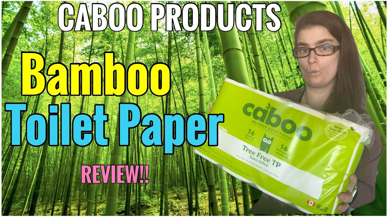 I REVIEW CABOO BAMBOO TOILET PAPER! Product review!