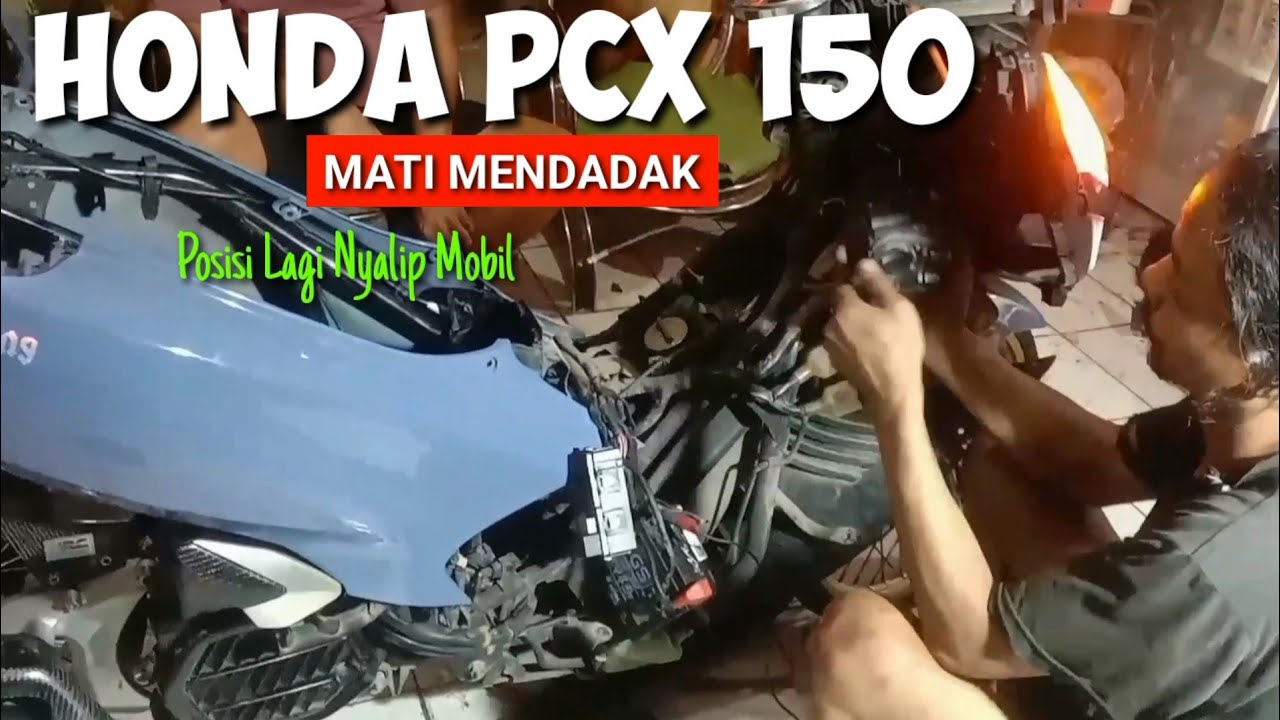 Honda PCX 150 Mati Tiba Tiba Pas Mau Nyalip..?Pasti Panik Dah