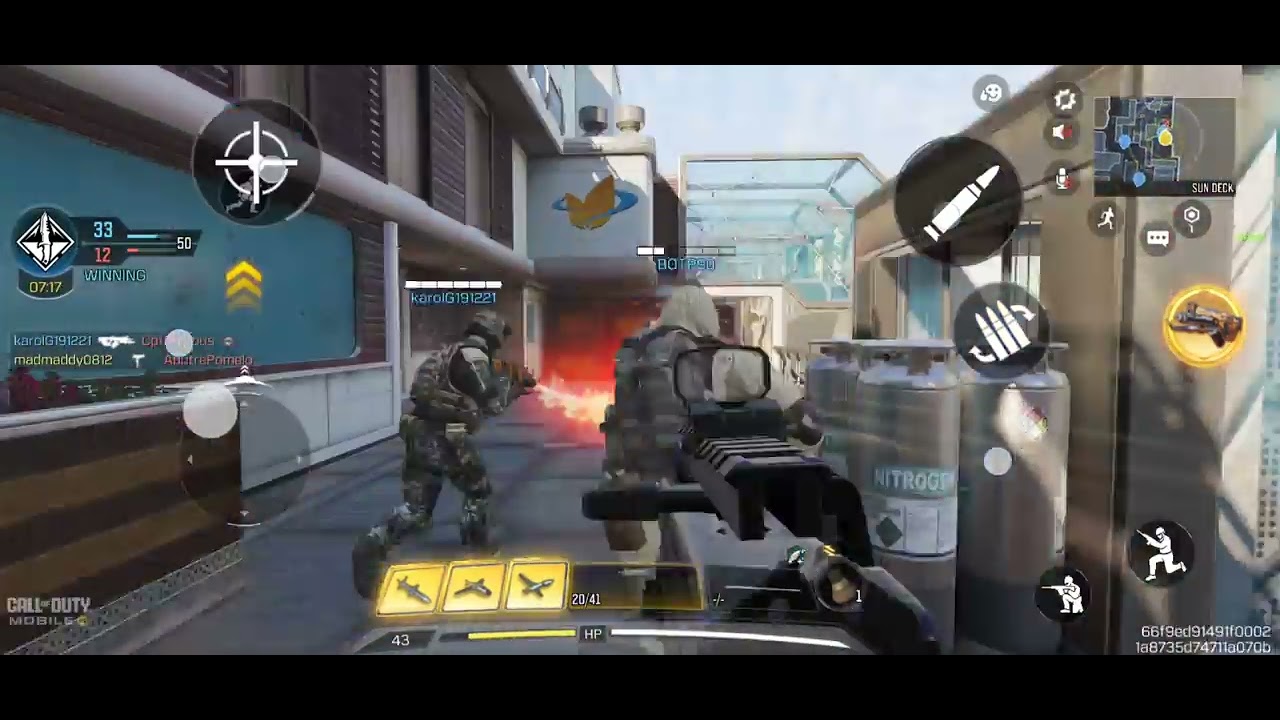 MAC-10 Call Of Dutty Mobile (CODM) - Combine Map - Multiplayer Gameplay