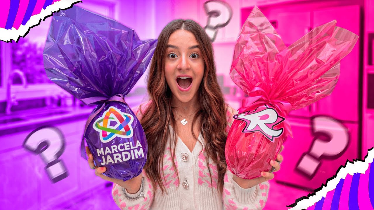 OVO DE PÁSCOA MARCELA JARDIM X EMILY VICK ! *Qual ficou melhor ?